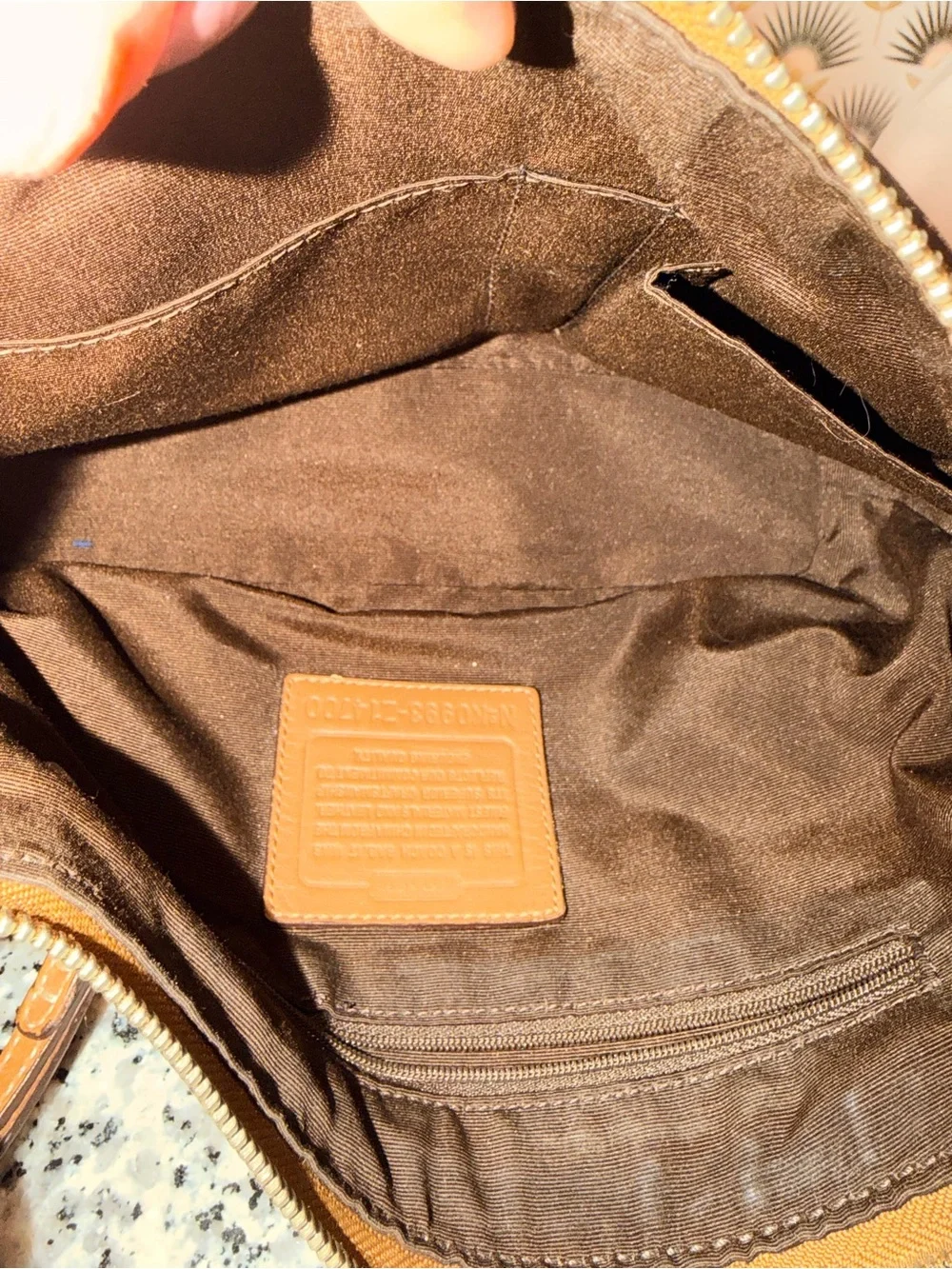 Coach classic brown
